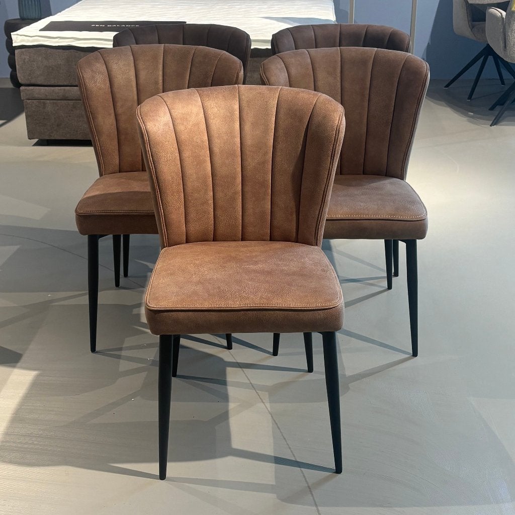 Eetstoelen set Colby Profijt Meubel, Ophalen, Overige kleuren, Zo goed als nieuw, Stof