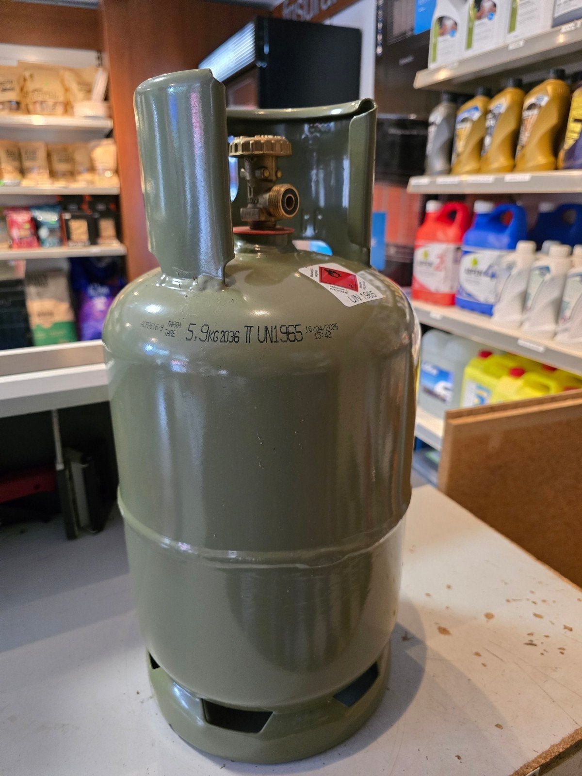 Gasfles 5 kg propaan - Ideaal voor camping of BBQ, Ophalen of Verzenden, Nieuw