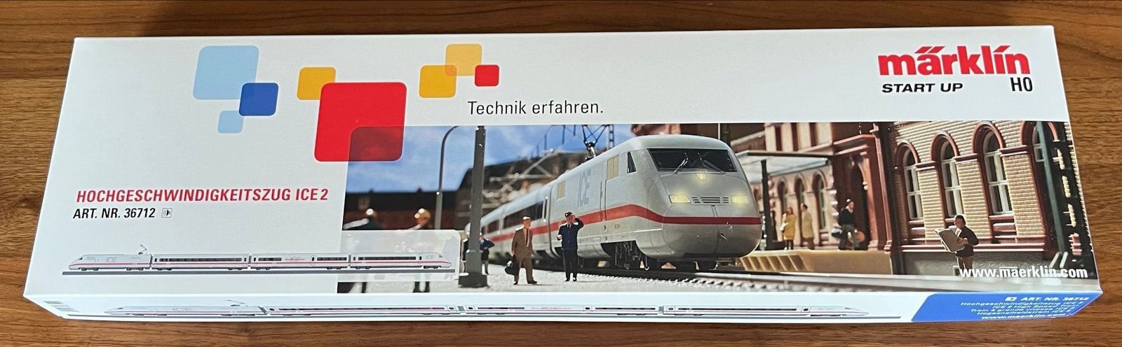 Märklin ICE 2 hogesnelheidstrein H0 - 36712, Ophalen, Wisselstroom, Treinset, Zo goed als nieuw