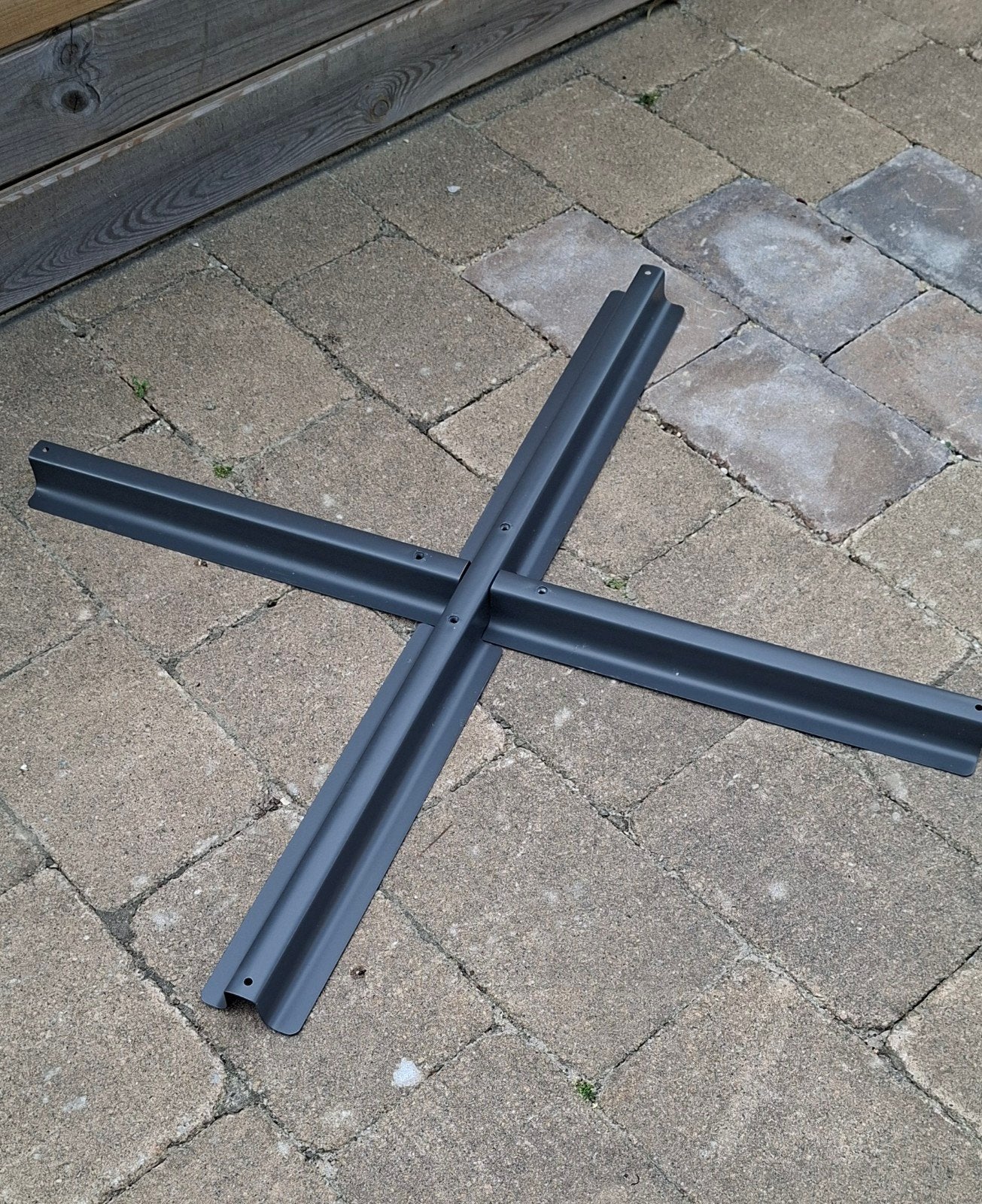 parasol (zweef) voet/kruis, Tuin en Terras, Ophalen, Nieuw, Zweefparasol