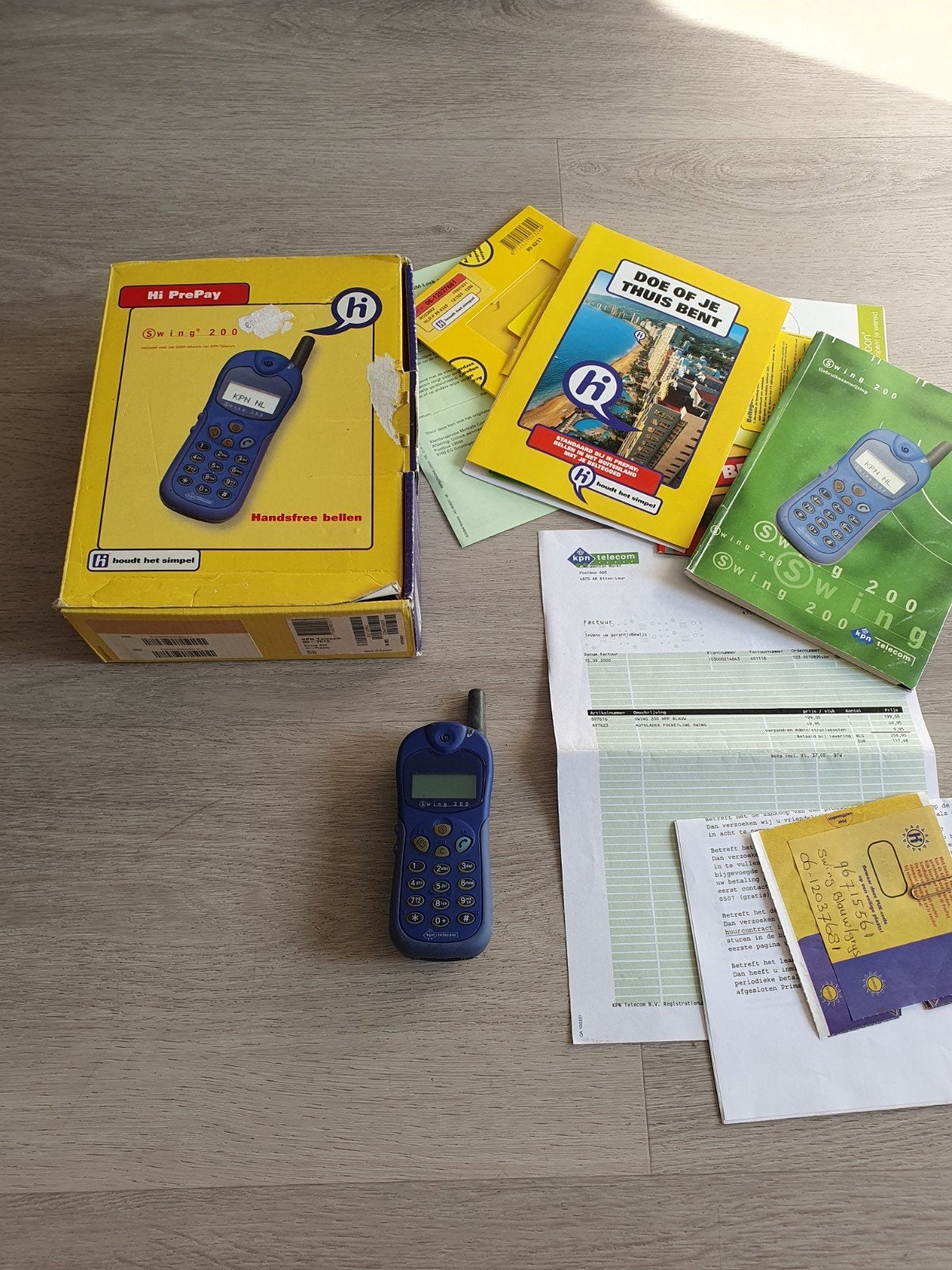 Zeldzame Pocketline Swing 200 compleet in doos, Ophalen of Verzenden, 6 megapixel of meer, Overige modellen