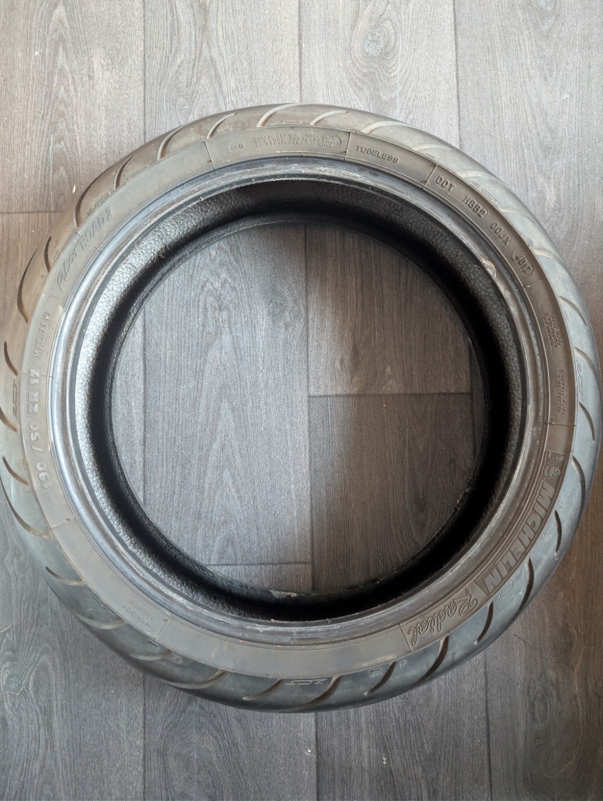 Michelin Pilot Road 2 190/50-ZR17, Ophalen