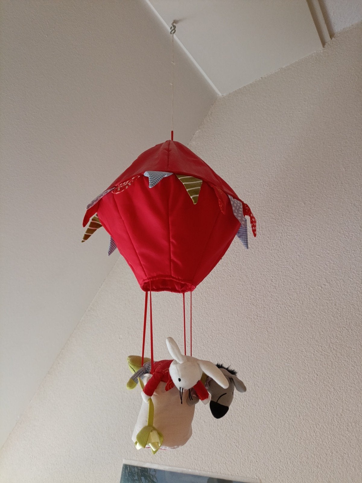 Leuke mobiel voor baby- of kinderkamer, Ophalen of Verzenden, Zo goed als nieuw, Ophangbaar, Meerkleurig