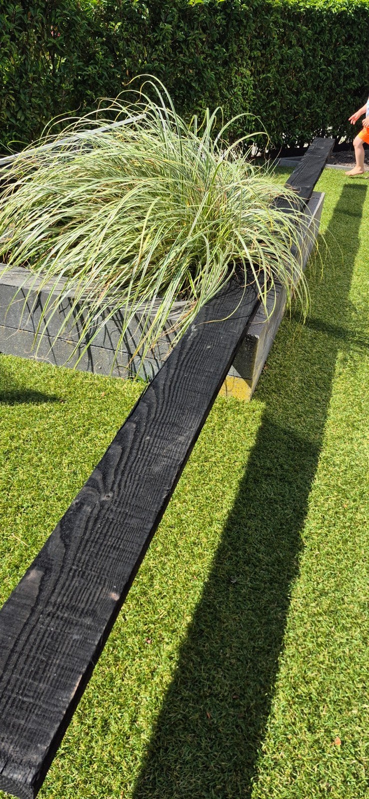 Lariks Douglas balk 70% PEFC 5 x 15 cm Zwart geïmpregneerd, Ophalen, Balk, Overige houtsoorten, 50 mm of meer