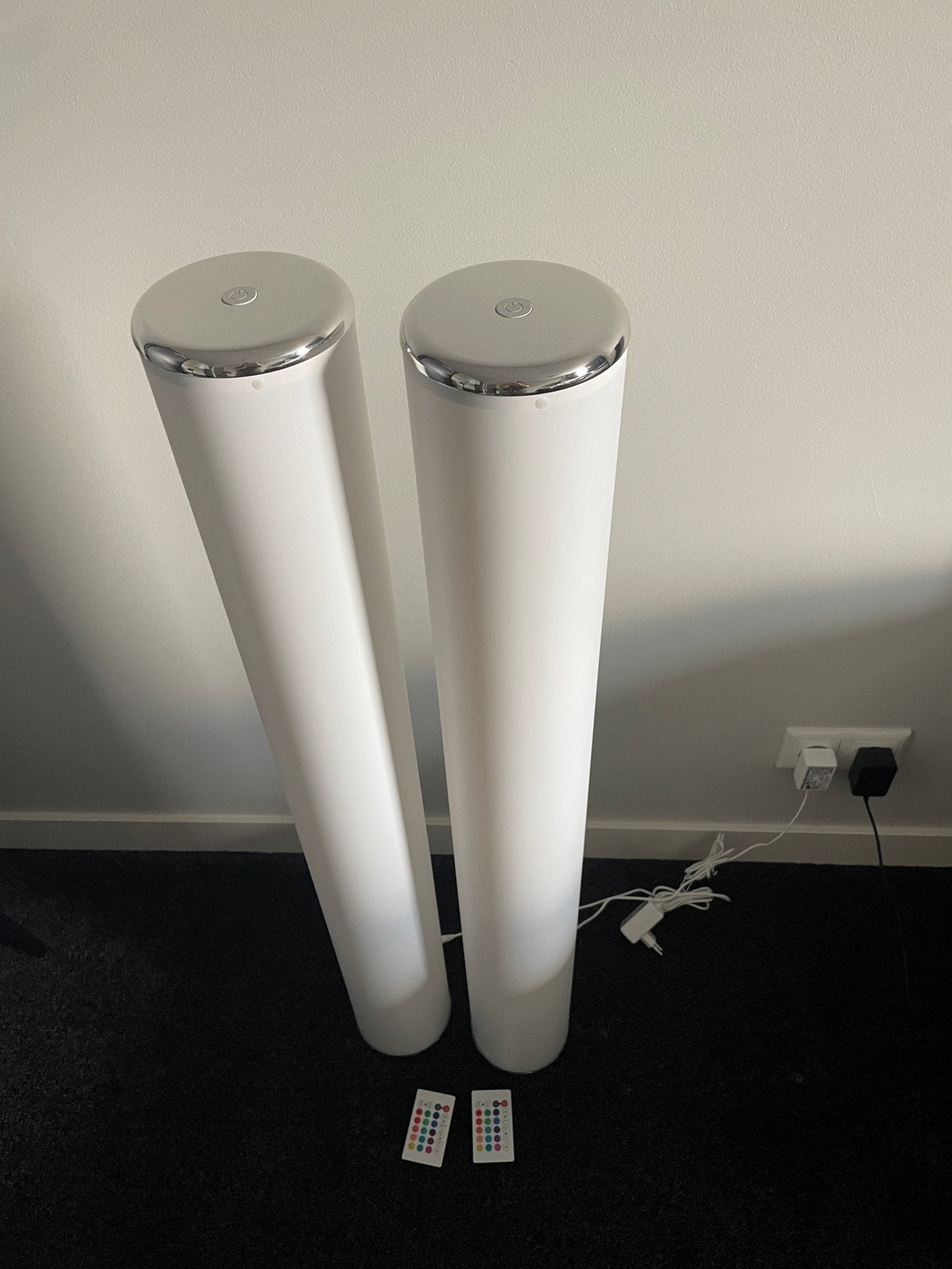 2 staande lampen, Huis en Inrichting, Ophalen, Zo goed als nieuw, 150 tot 200 cm