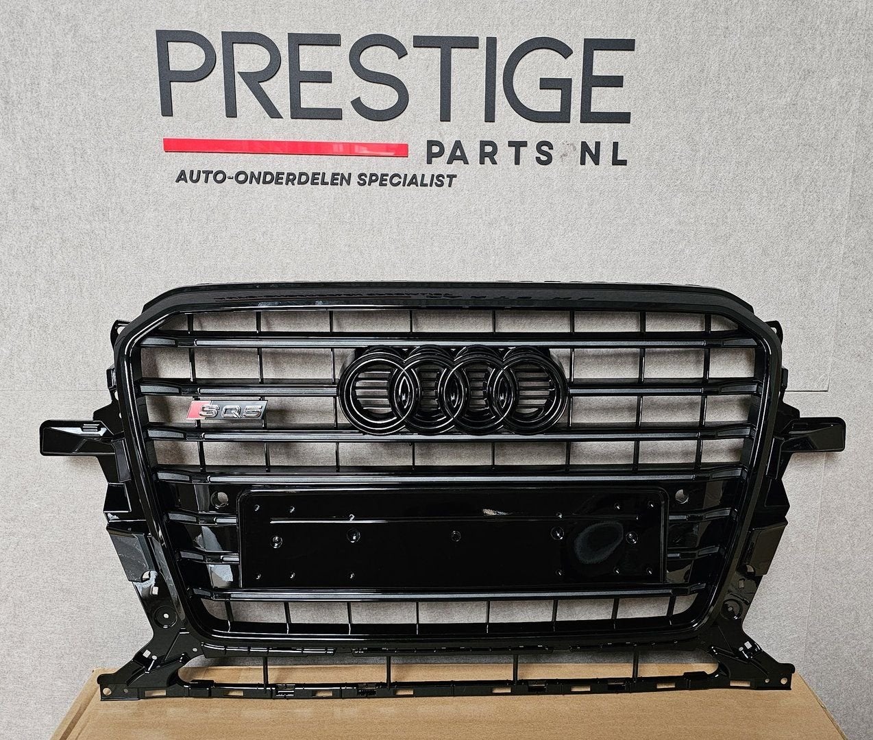Grill Audi Q5 SQ5 8R Facelift Grille HOOGLANS ZWART bj.2012-, Auto-onderdelen, -, Nieuw, Ophalen of Verzenden, -