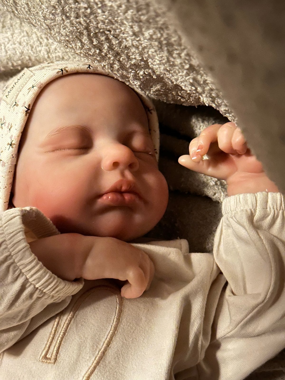 Reborn tweeling Lou Lou - Realistische babypoppen, Ophalen of Verzenden, Zo goed als nieuw, Overige typen, Levensecht of Reborn