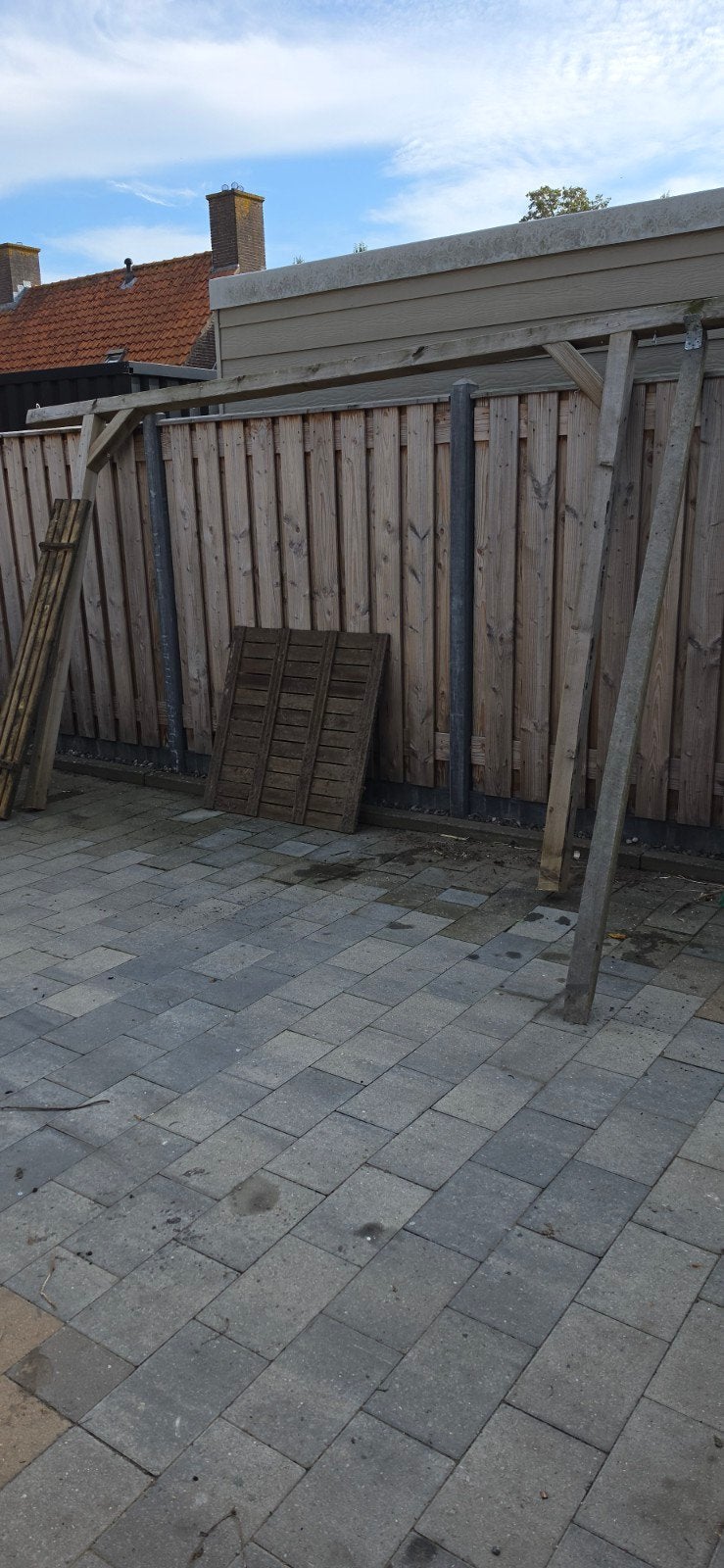 Houten palen, overige hout, Ophalen, Minder dan 3 meter, Hout, 1 tot 2 meter