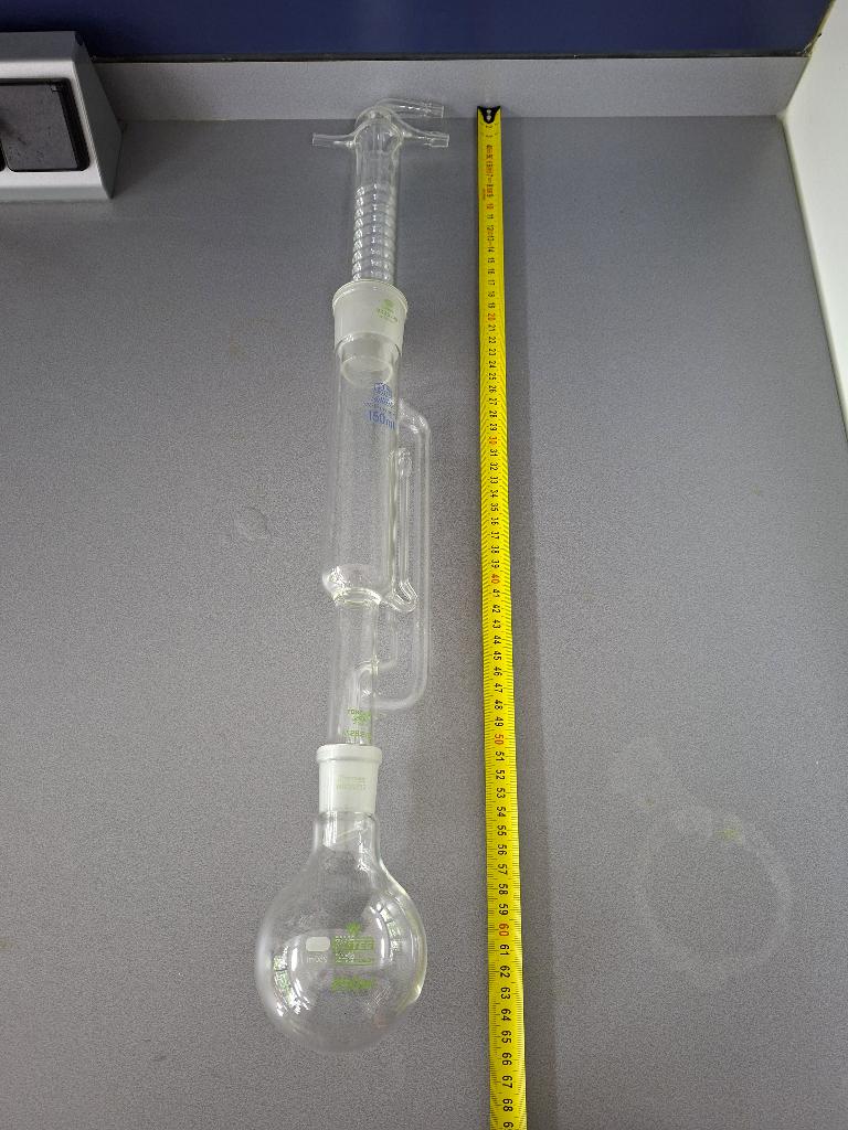Laboratorium glas, Soxhlet apparaat, Ophalen, Gebruikt