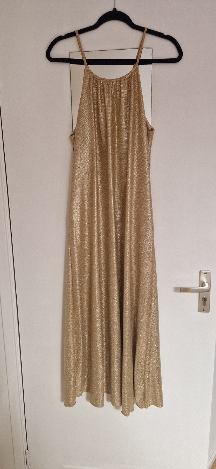 Te koop: gouden ibiza boho jurk, nieuw!!, Maat 42/44 (L), Nieuw, Ophalen of Verzenden, Goud