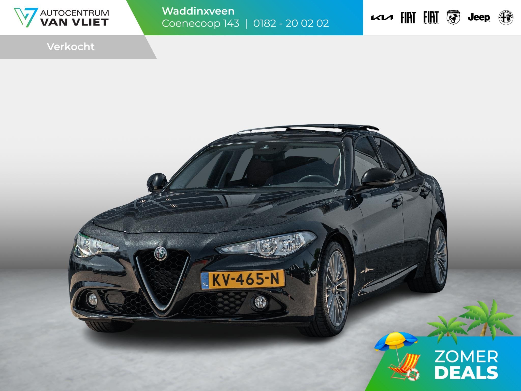 Alfa Romeo Giulia 2.0 Turbo Aut. 200pk Super | Bruin Leder |, Auto's, Automaat, Achterwielaandrijving, Euro 6, 4 cilinders