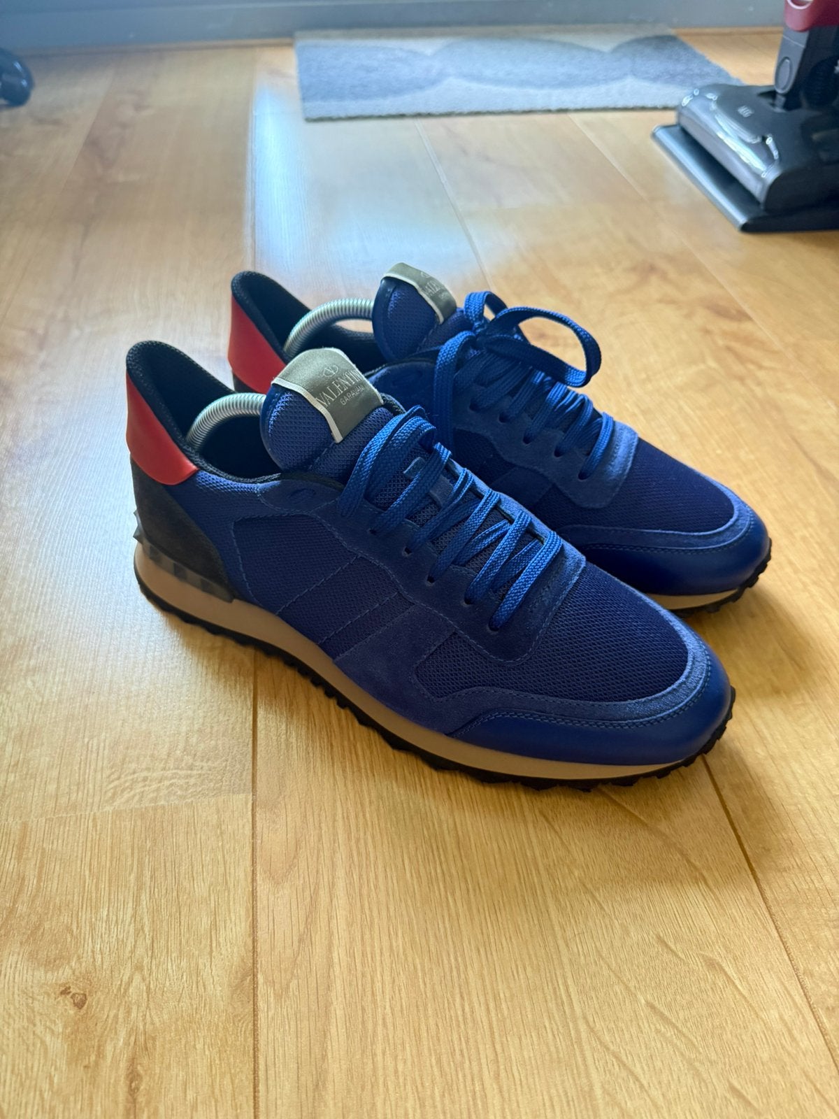 Zgan Orginele valentino sneakers, Kleding | Heren, Blauw, Ophalen of Verzenden, Sneakers of Gympen, Zo goed als nieuw