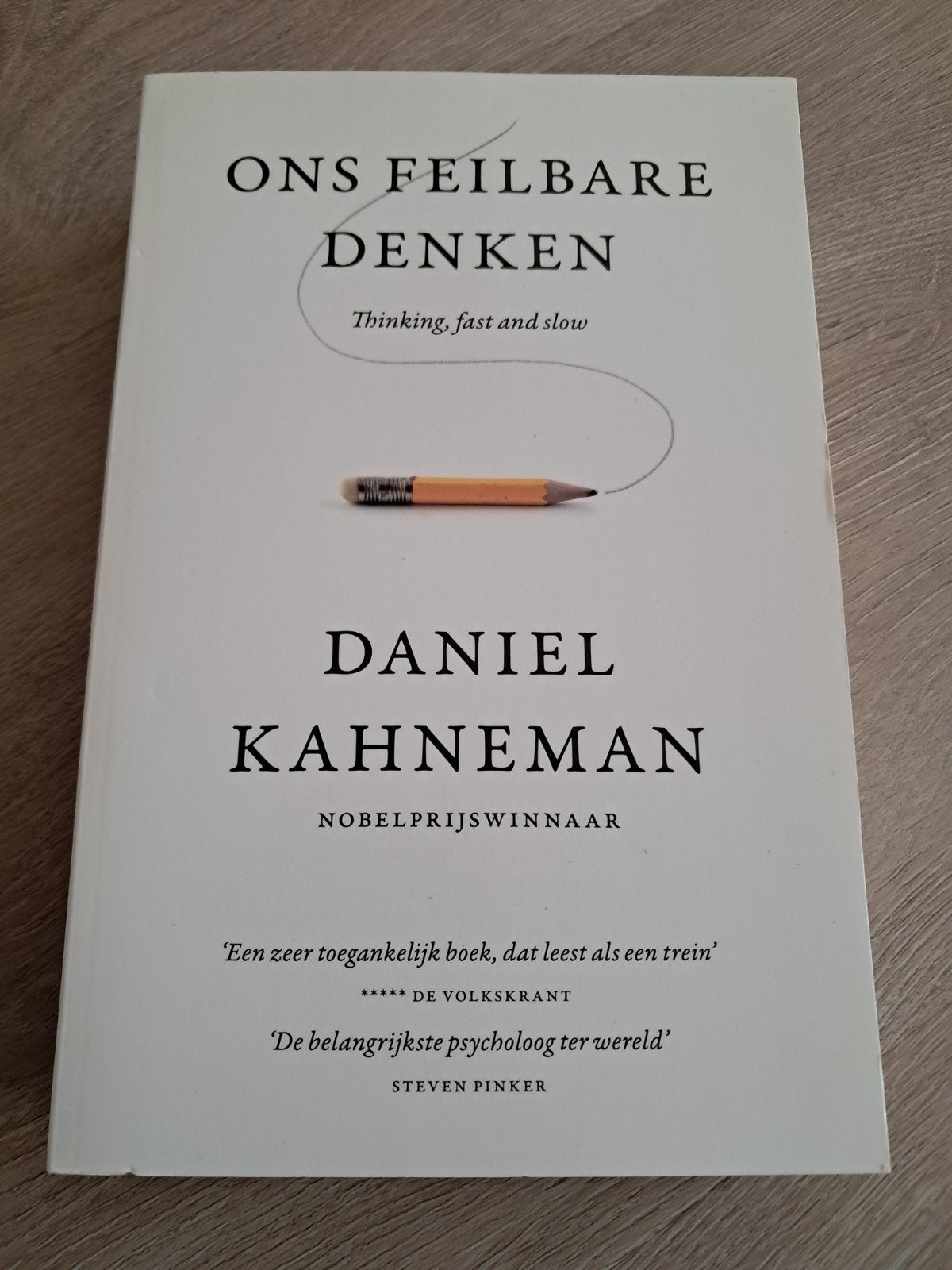 Daniel Kahneman - Ons feilbare denken, Boeken, Ophalen of Verzenden, Daniel Kahneman, Ontwikkelingspsychologie, Zo goed als nieuw