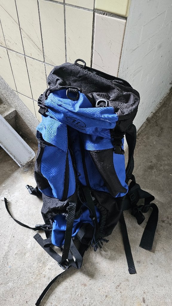 Highlander Rambler 66 liter rugzak backpack, Ophalen, Gebruikt, Rugzak