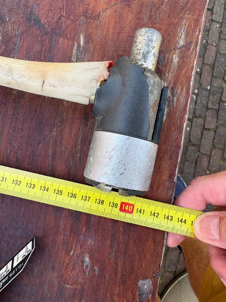 Magnum plus kettingslot met lange steel, Ophalen of Verzenden, Gebruikt