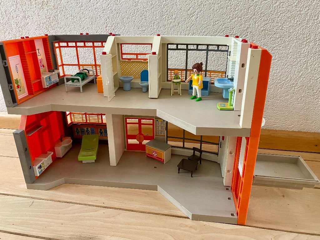 Playmobil ziekenhuis, Ophalen, Gebruikt