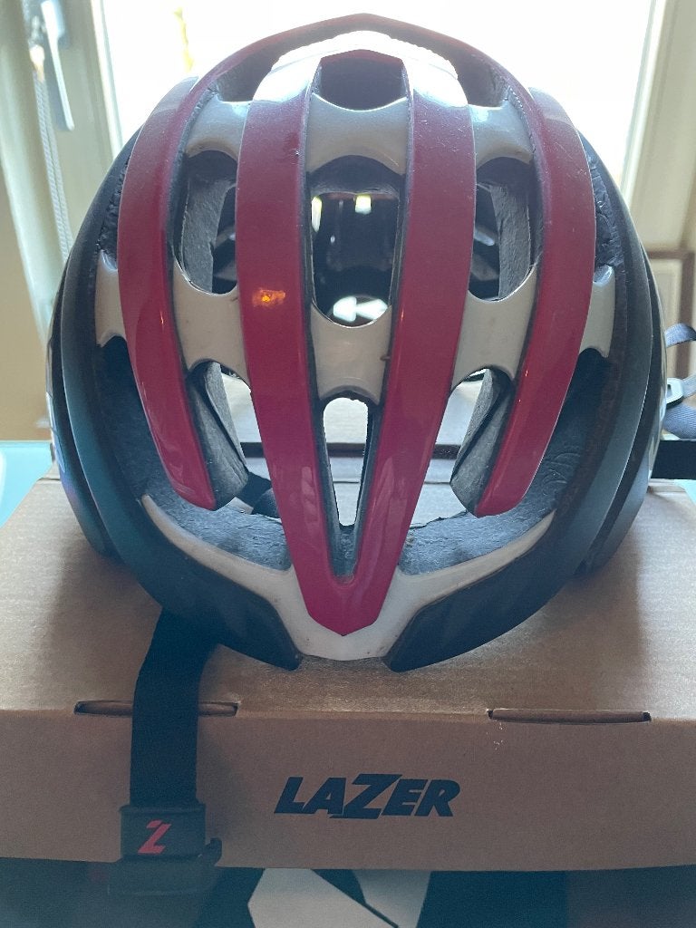 Fietshelm, Ophalen, Lazer, Zo goed als nieuw, L