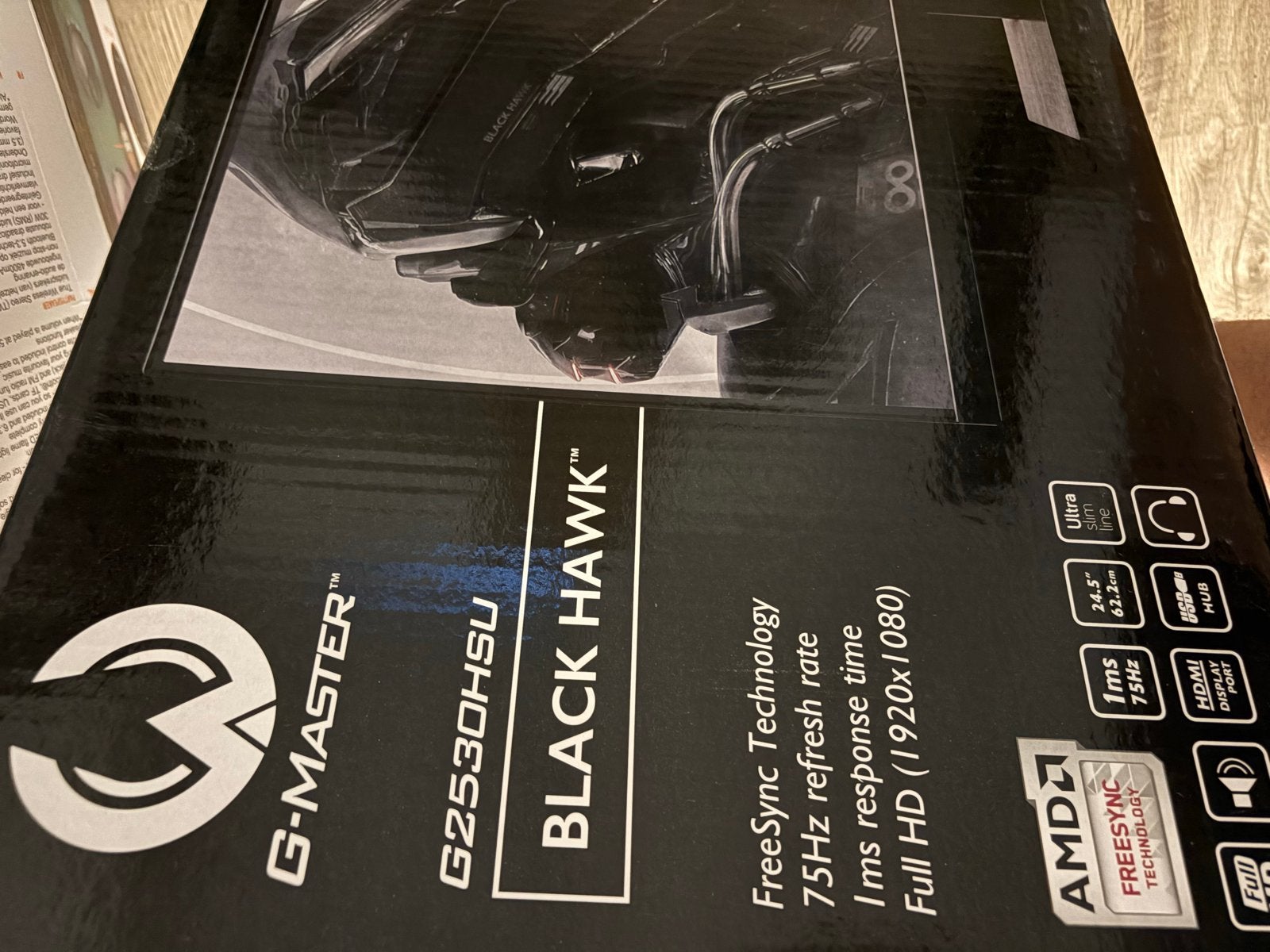iiyama G-MASTER G2530HSU Black Hawk Gaming Monitor, Computers en Software, Monitoren, Gaming, Gebruikt, Kantelbaar, Full HD