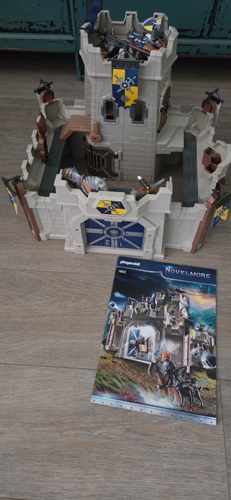 Playmobil Novelmore Kasteel 70222 met handleiding, Kinderen en Baby's, Speelgoed | Playmobil, Complete set, Zo goed als nieuw