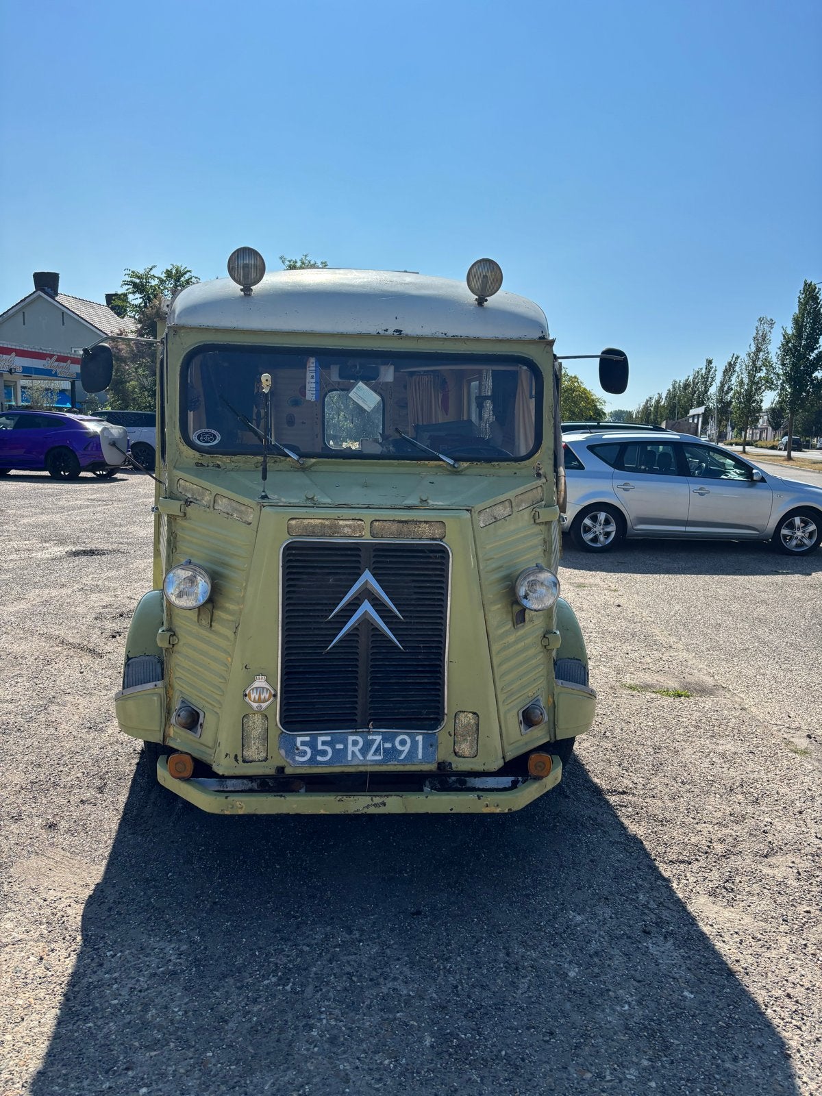 Citroën HY 1970 oldtimer, Auto's, 1670 kg, Bedrijf, Geel, Origineel Nederlands
