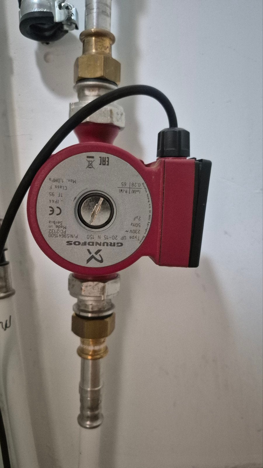 Grundfos Circulatie pomp UP20-15N 150, Ophalen, Gebruikt, Minder dan 20 liter, Onderdeel