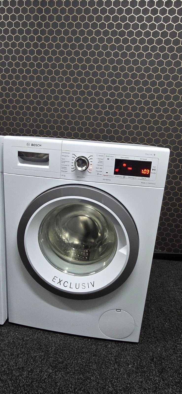 Bosch serie 8 A+++ Extraklasse Wasmachine & Droger 9Kg 1600T, 3026ck, Witgoedspecialist010@gmail.com, 8 tot 10 kg, Ophalen of Verzenden