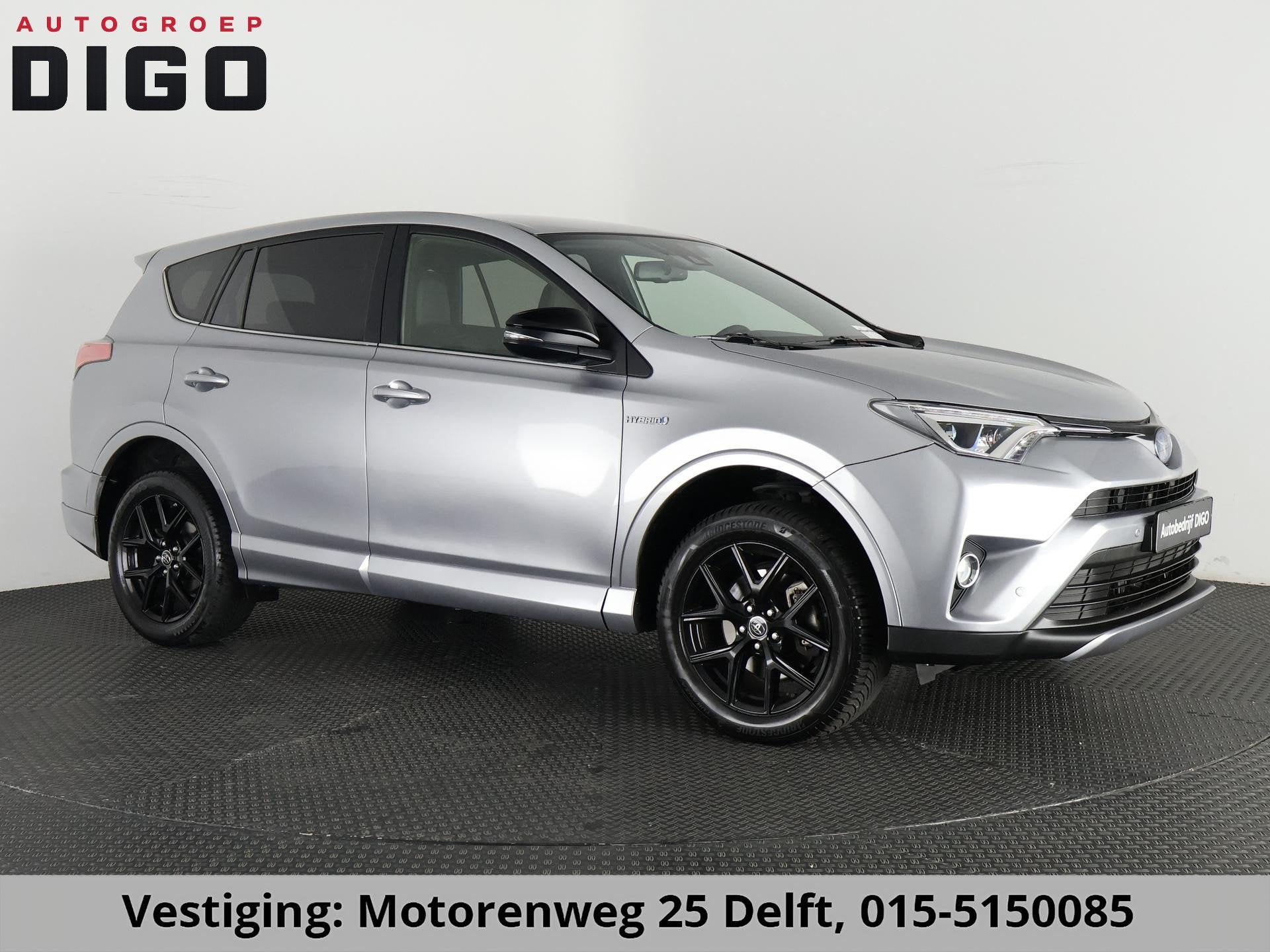 Toyota RAV4 2.5 STYLE HYBRIDE 4-WD SILVERLINE GARANTIE 4-202, Auto's, Dealer onderhouden, Stof, Gebruikt, Euro 6