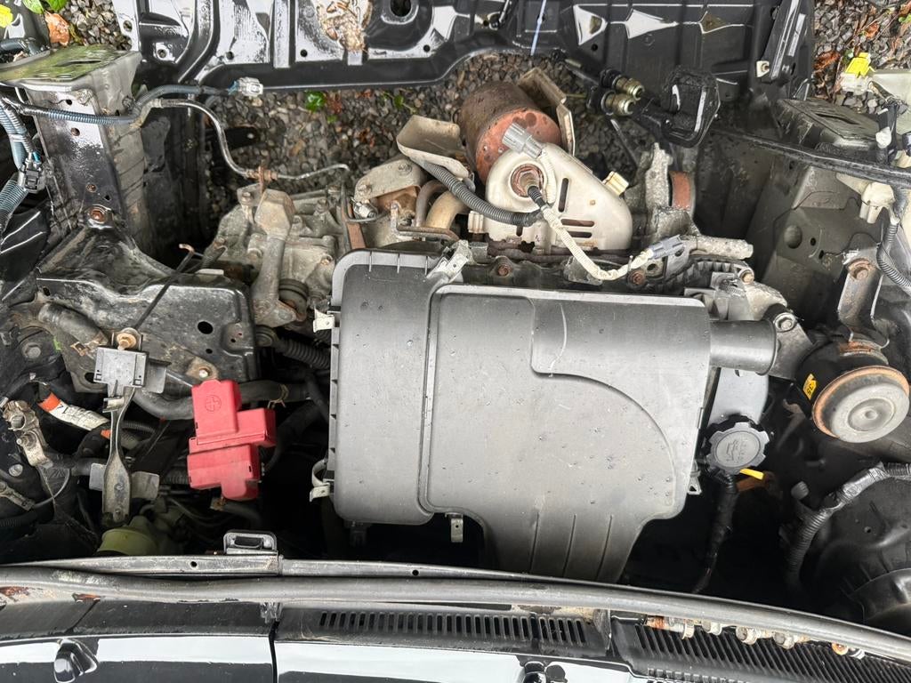Compleet motor/bak yaris 1.0 Vti 1KR FE, Ophalen of Verzenden