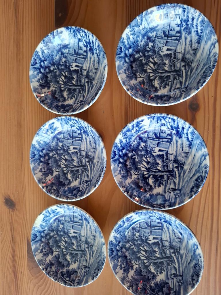 Handgemaakte schaaltjes. 6 stuks, Ophalen of Verzenden