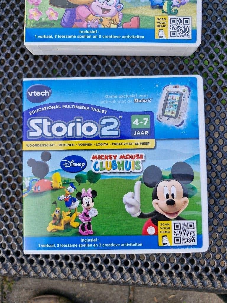 V Tech Storio2 Mickey Mouse clubhuis, Kinderen en Baby's, Speelgoed | Vtech, Ophalen of Verzenden, Zo goed als nieuw, 4 tot 6 jaar
