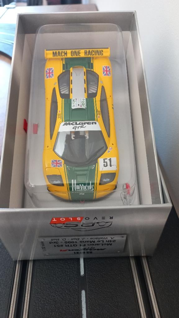 Revoslot Slotcar McLaren F1 GTR, Overige merken, Racebaan, Nieuw, Ophalen of Verzenden