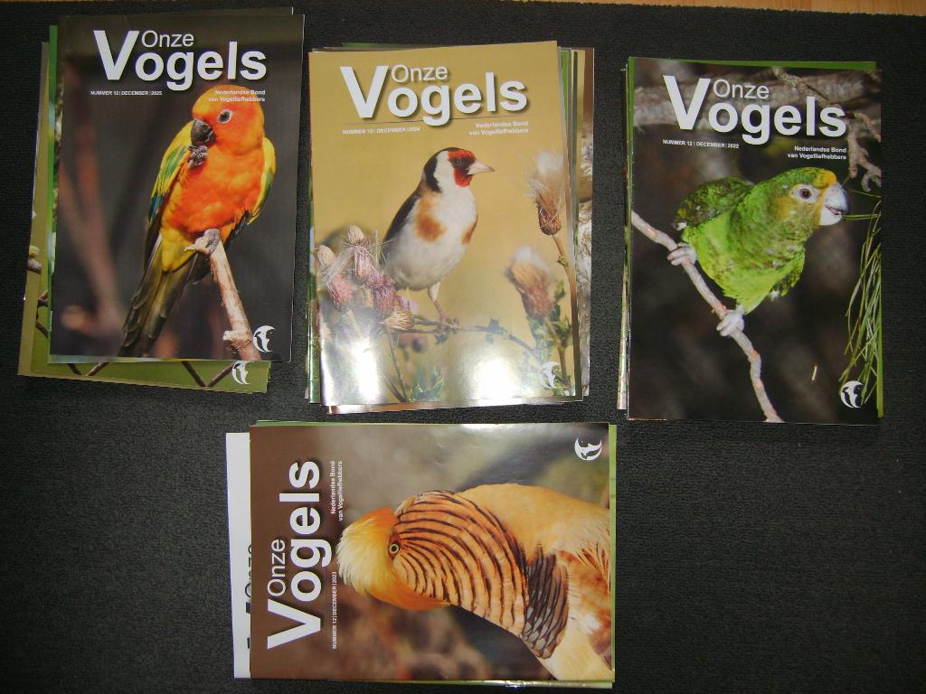 Onze Vogels maandblad van de NBvV, Boeken, Ophalen, Gelezen, Vogels