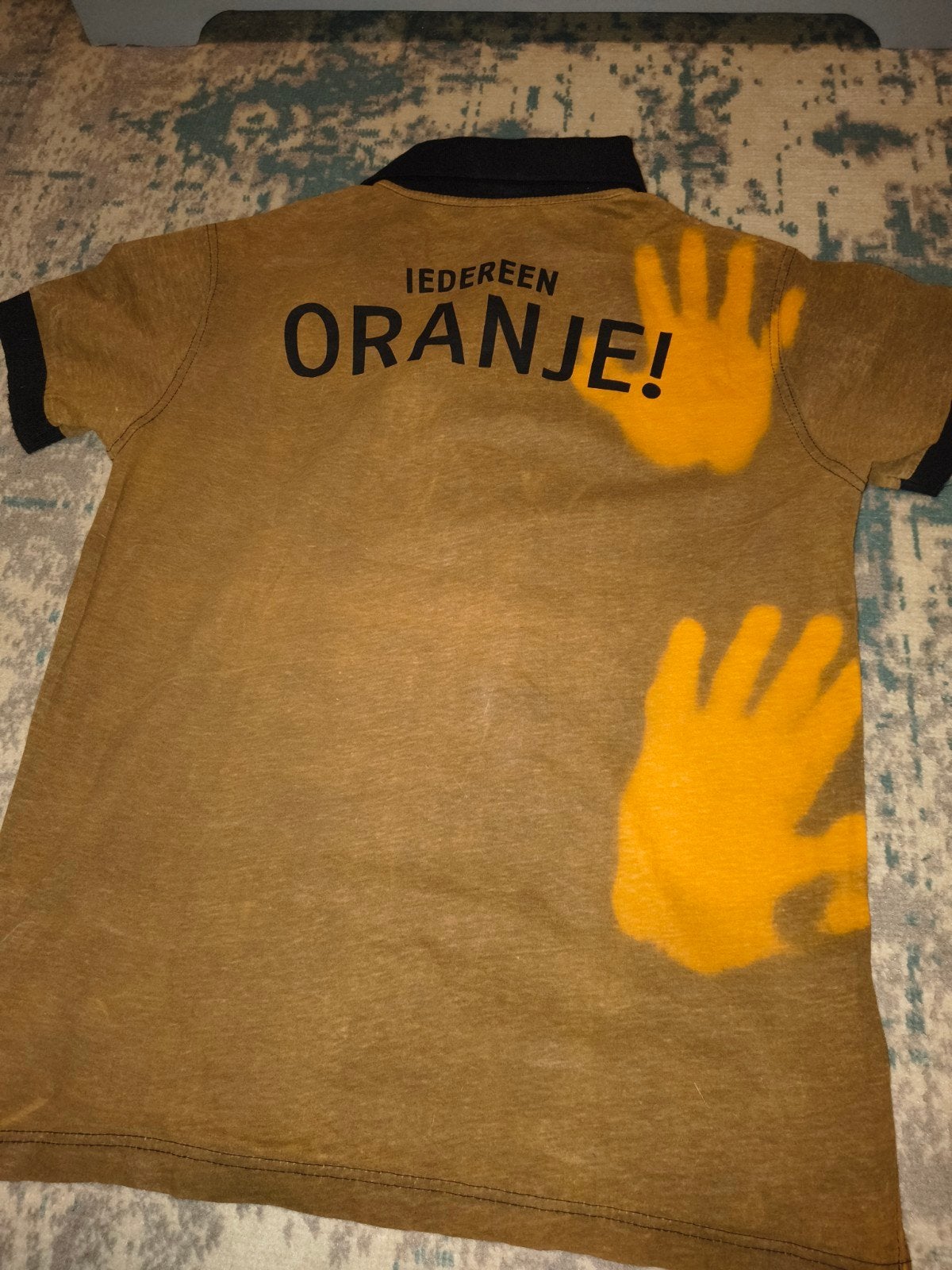 Oranje shirt temperatuurgevoelig, Nuon 2010, Maat S, Ophalen of Verzenden, Gebruikt, Shirt