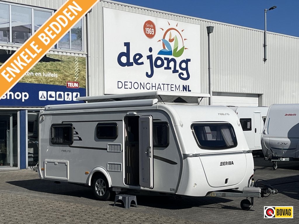 Eriba Feeling 442 - Mover - Thule-luifel -, Standaardzit, Bedrijf, Tot en met 3, Schokbreker