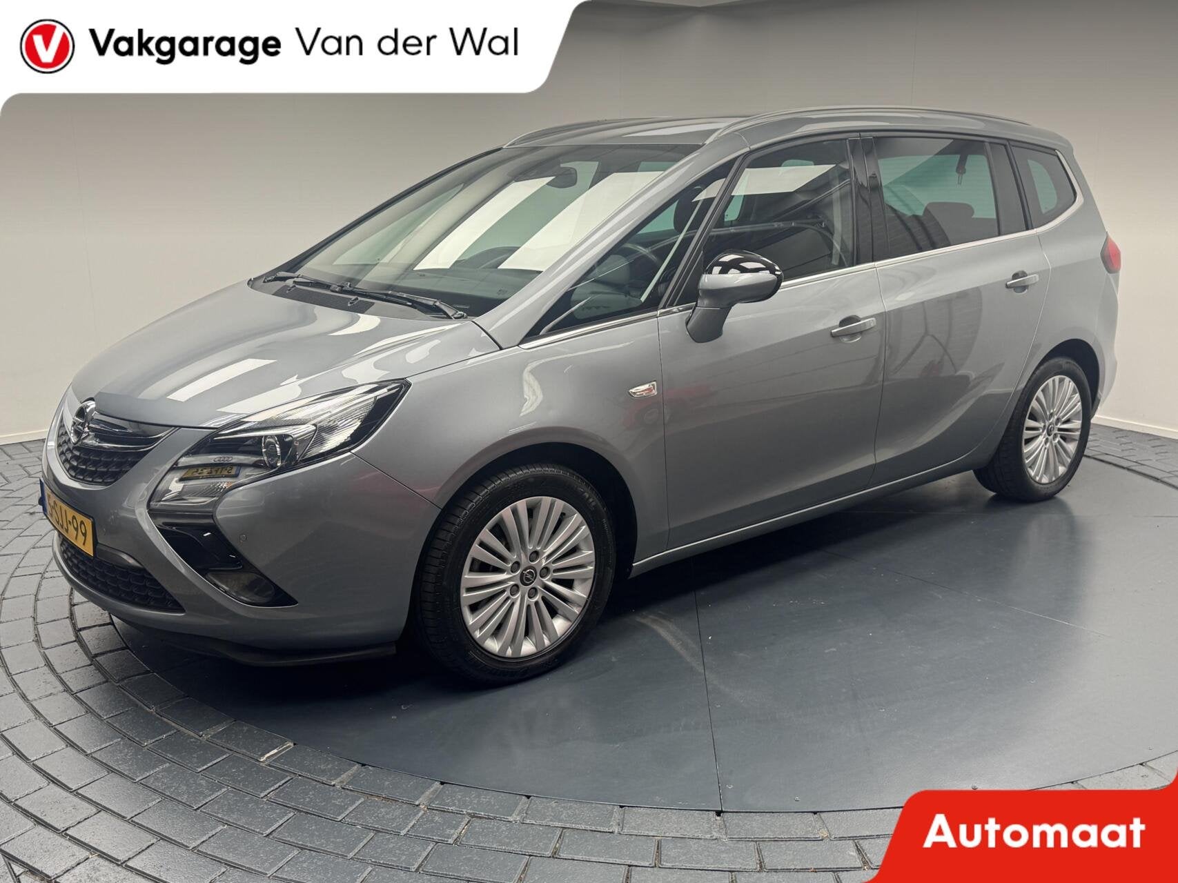 Opel Zafira Tourer 1.6i Cosmo Automaat-Trekhaak-Navigatie-Cr, Auto's, Opel, Euro 5, Stof, 4 cilinders, Met garantie (alle)
