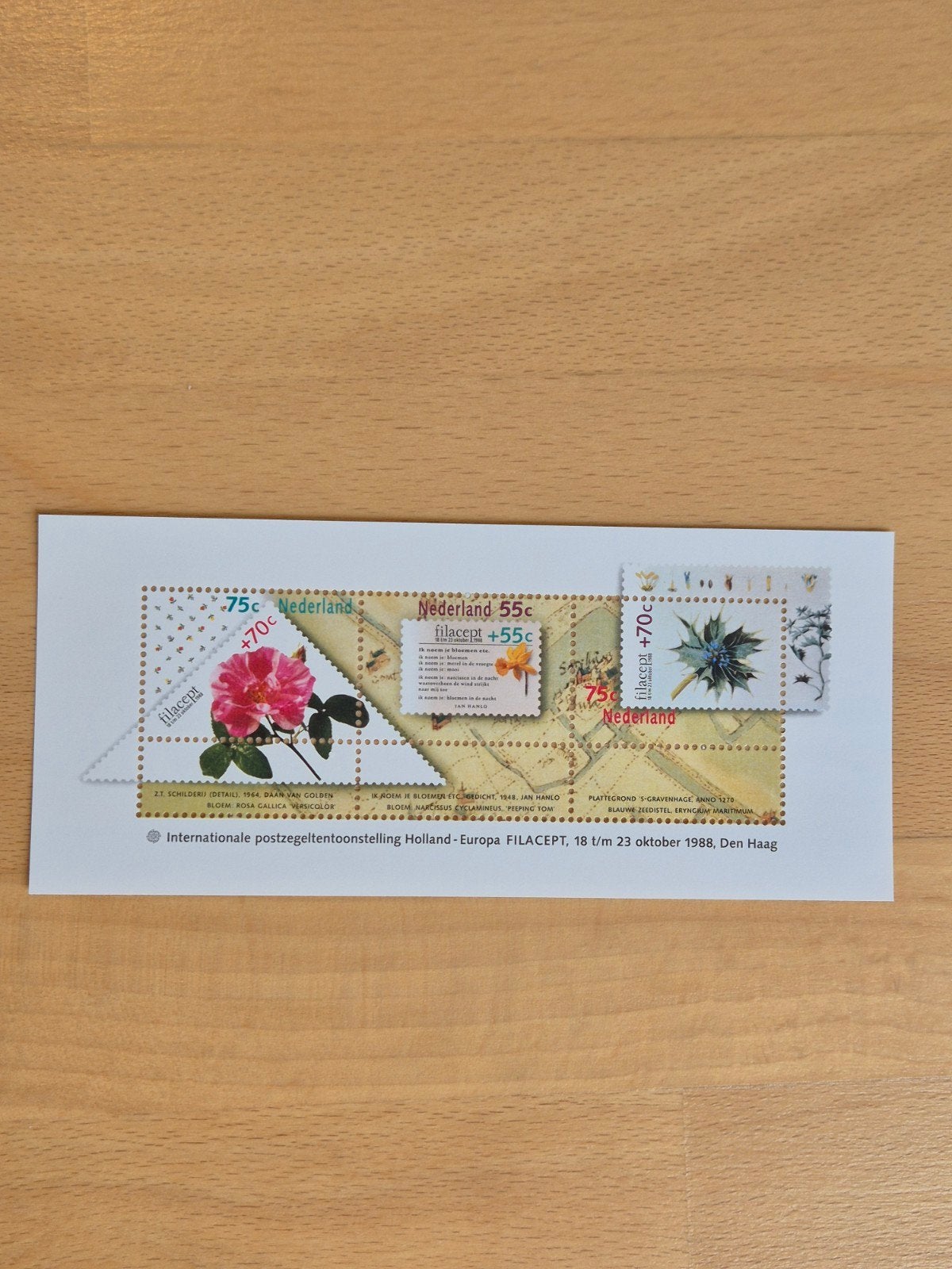Nederland 1988 bloemen, Ophalen of Verzenden, Na 1940, Postfris