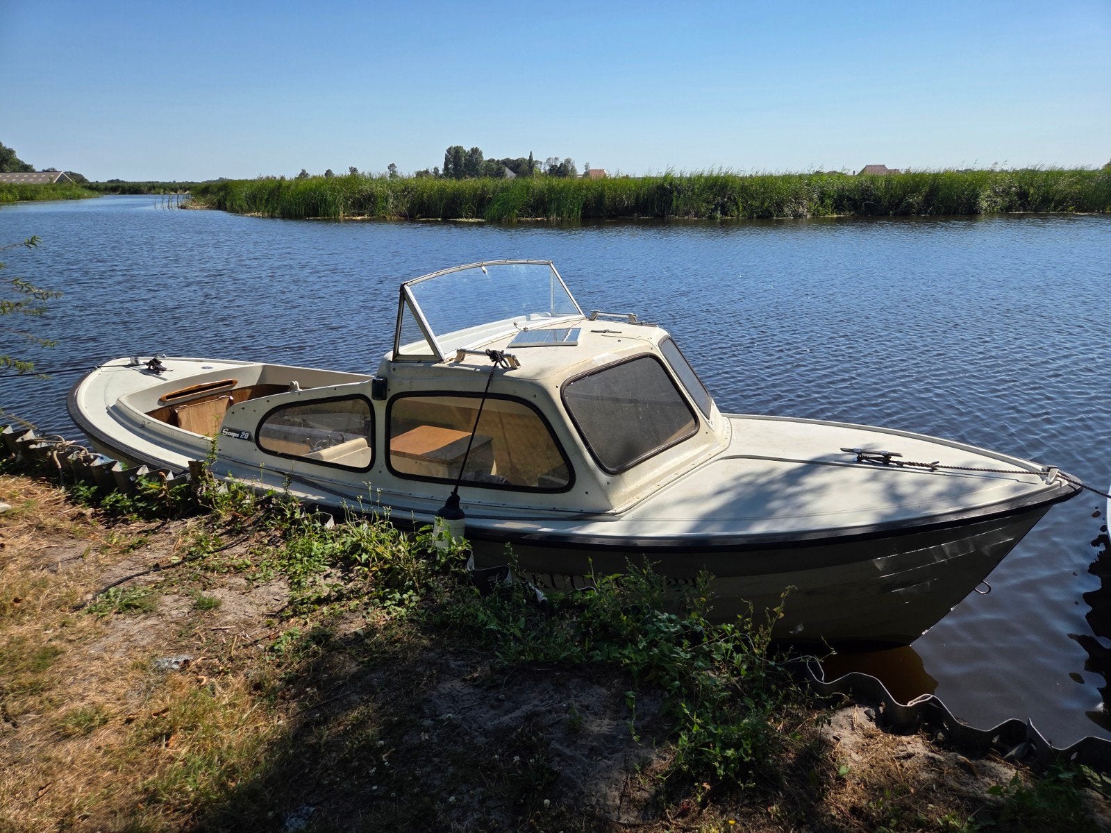 Saga 20, sloep, motorboot, weekendboot, tourboot. sabb, Ophalen, Sloep, Elektrisch, Zonnepaneel