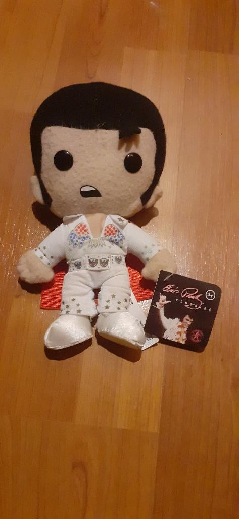 Elvis Presley Knuffel Aloha From Hawaii, Ophalen of Verzenden, Zo goed als nieuw, Pop, Beeldje of Miniatuur