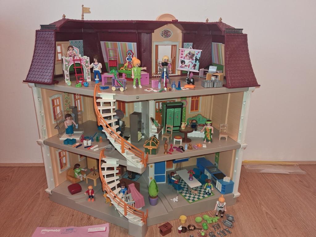PLAYMOBIL GROOT WOONHUIS 5302 ( lees de beschrijving), Kinderen en Baby's, Speelgoed | Playmobil, Ophalen of Verzenden, Zo goed als nieuw