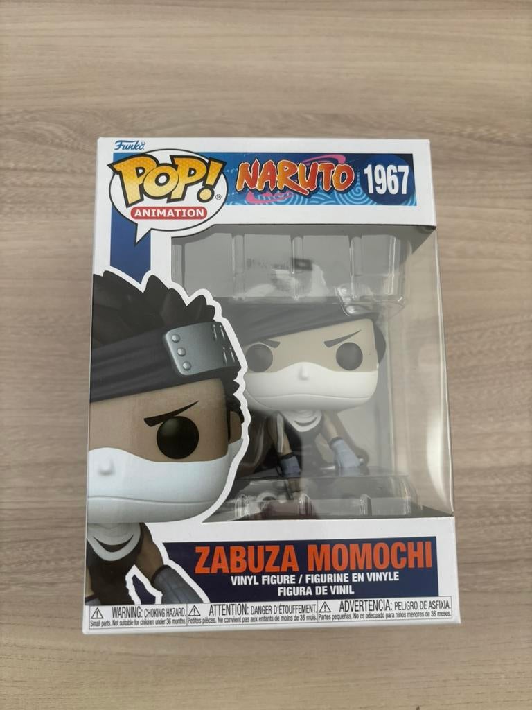1967 Zabuza Momochi Funko Pop! Animation Naruto Vinyl Figure, Verzamelen, Poppetjes en Figuurtjes, Funko Europe, Ophalen of Verzenden