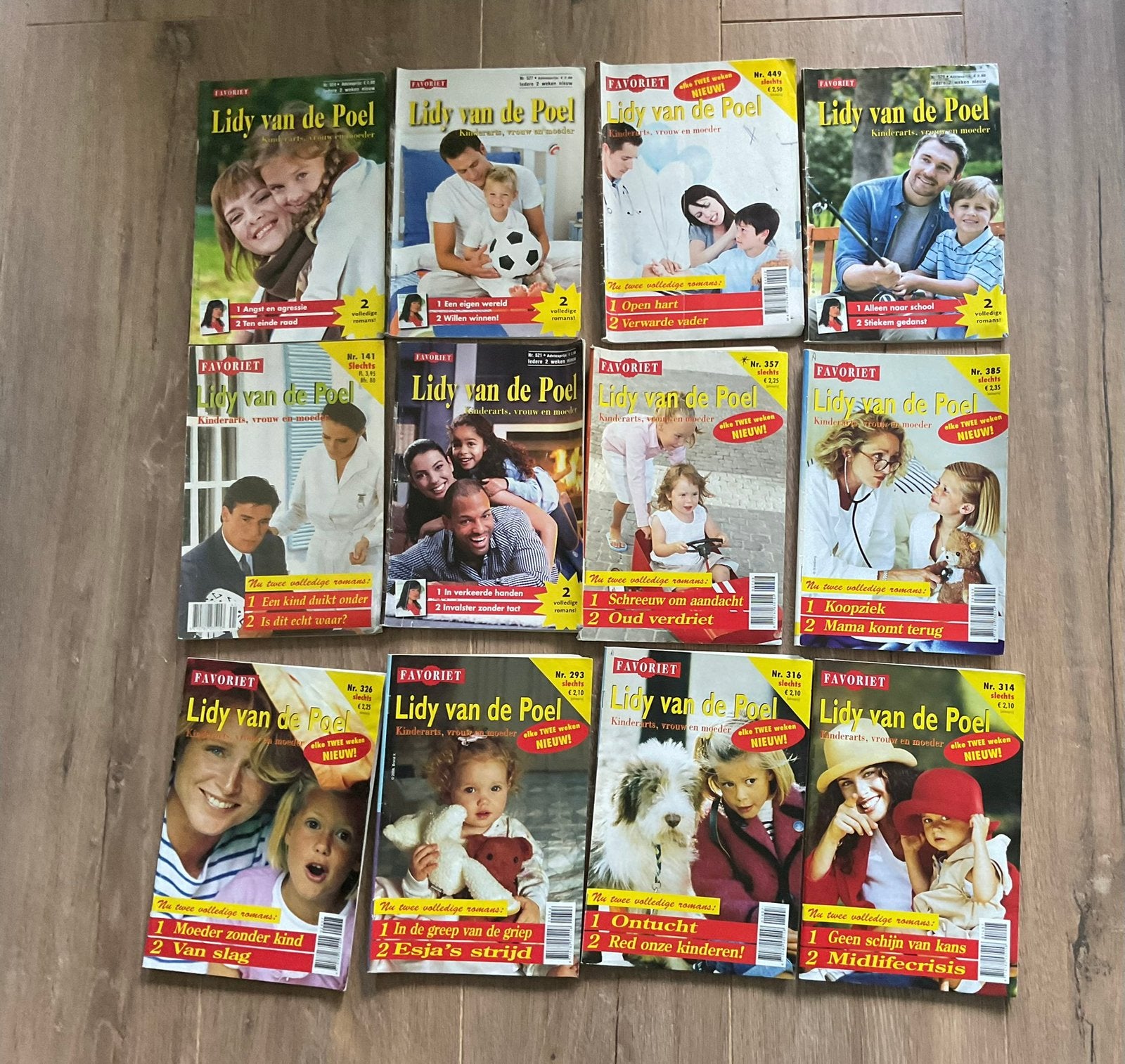 12 stuks lidy van de poel ( favoriet), Boeken, Ophalen, Gelezen