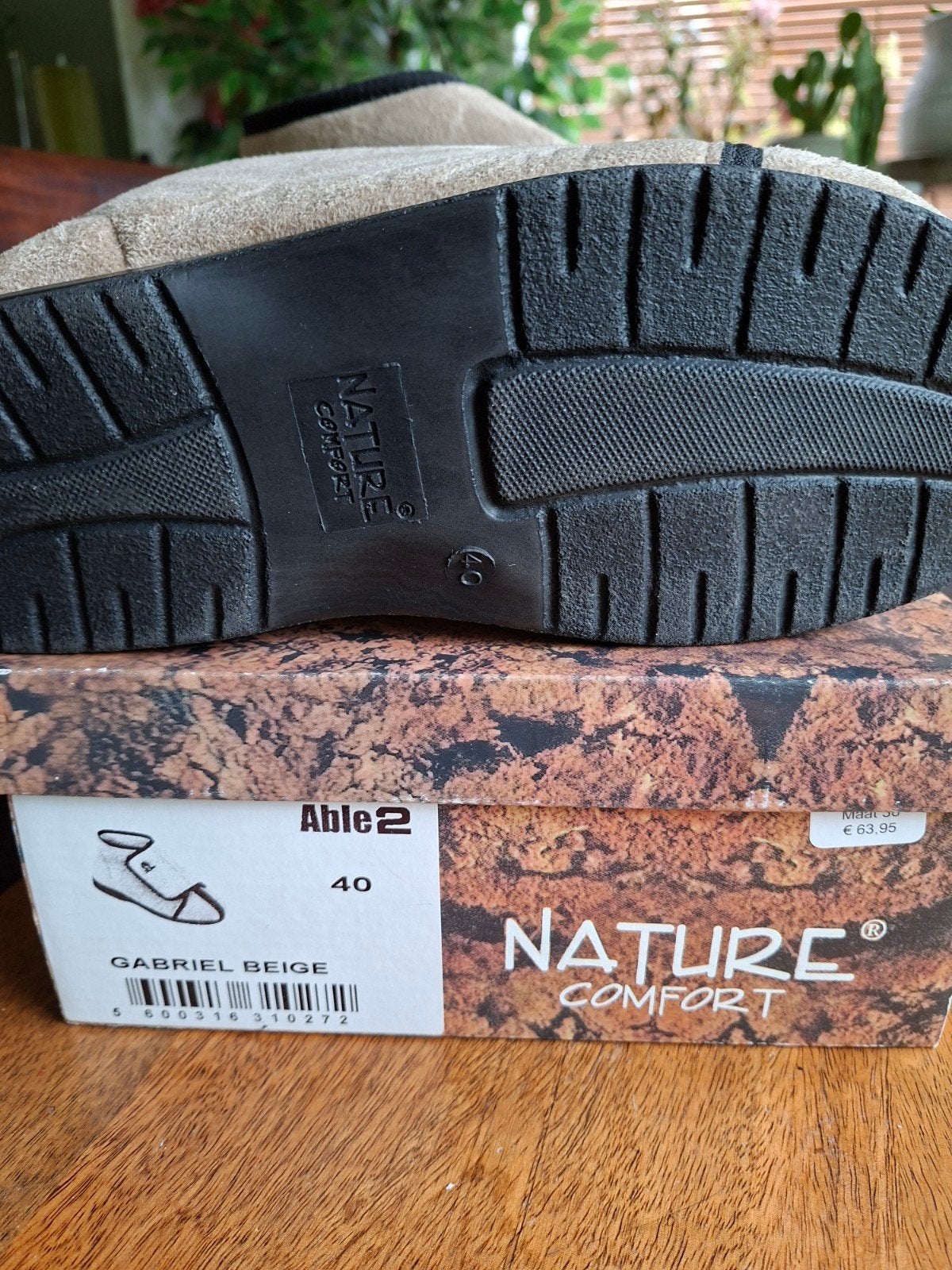 Nieuwe verbandsloffen,  sloffen mt 40 nature comfort, Beige, Nieuw, Nature comfort, able 2, Ophalen of Verzenden