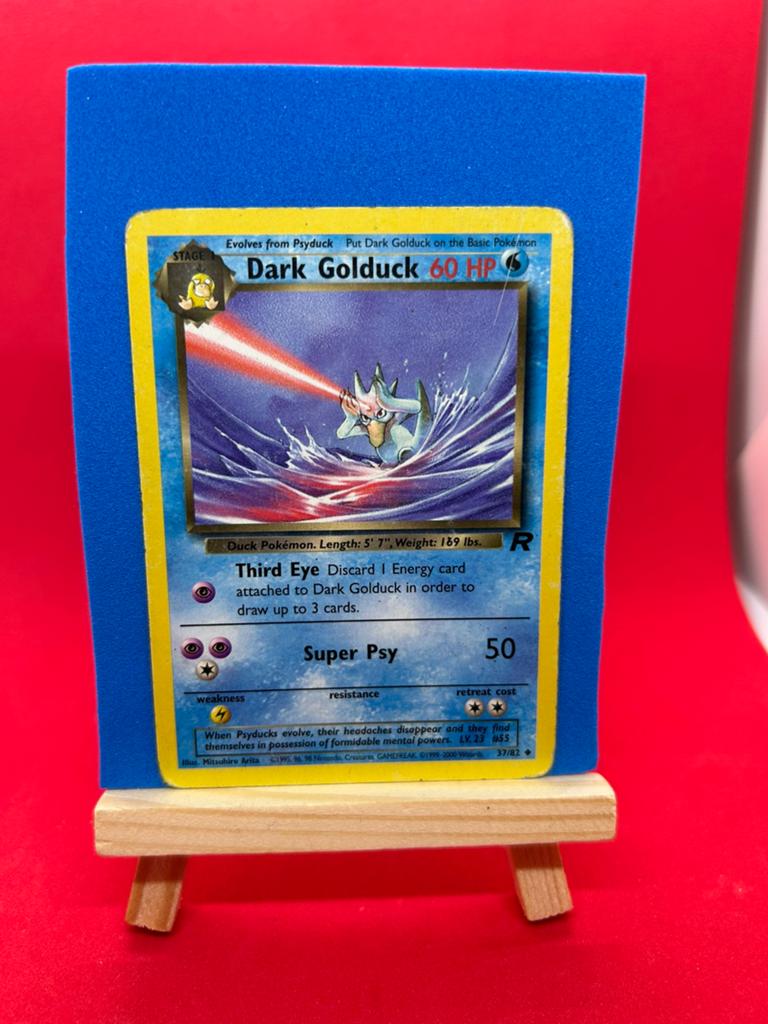 Dark Golduck 37/82 Team Rocket WOTC, Ophalen of Verzenden, Zo goed als nieuw