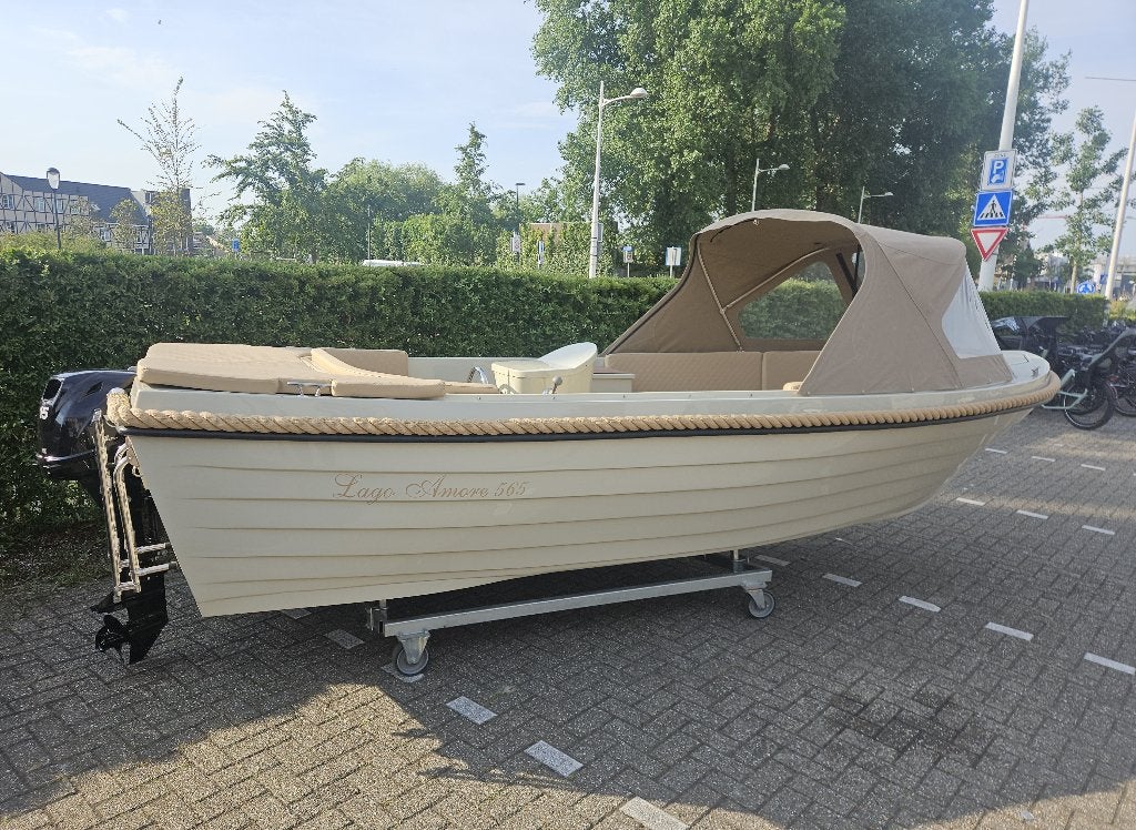 Lago Amore 565 compleet met Tohatsu 15pk snel te leveren, Ophalen, Overige typen, 15 pk, Lago Amore