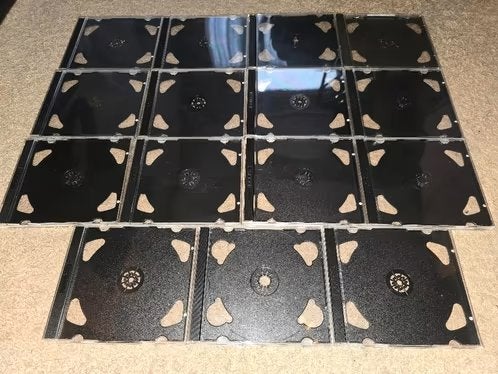 lege dubbelen cd doosjes niuw 18 stuks., Overige typen, Nieuw, Ophalen of Verzenden, Dubbelzijdig