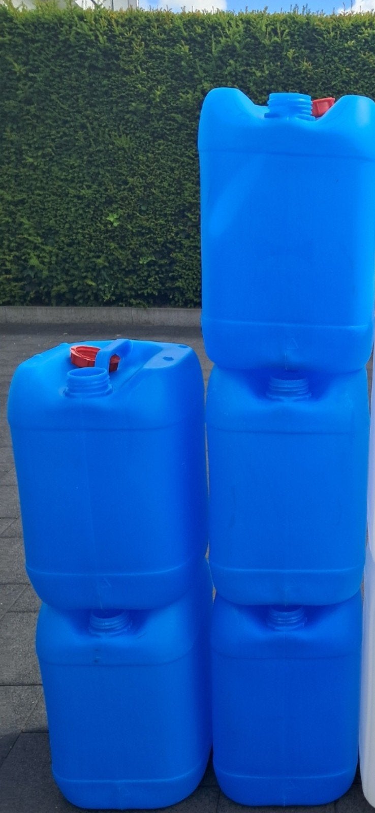 20 Liter Jerrycans - Schoon, Droog, Stapelbaar, UN-gekeurd, Ophalen of Verzenden