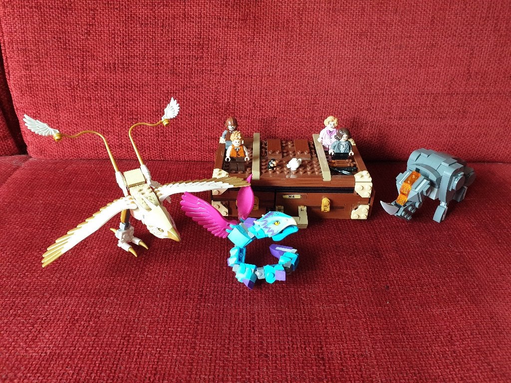 Lego Harry Potter 75952 Newt's koffer met magische wezens, Ophalen of Verzenden, Zo goed als nieuw