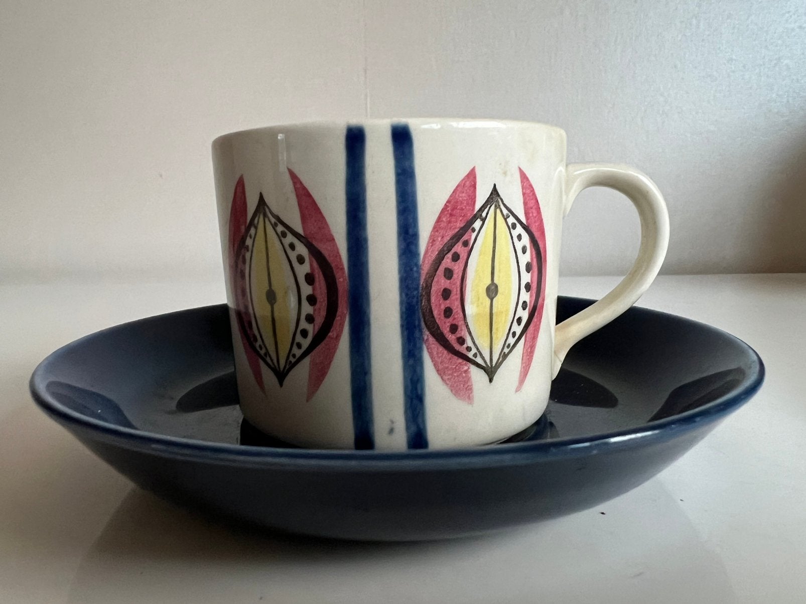 Vintage Rörstrand Delikat DM Kop Schotel Marianne Westman, Ophalen of Verzenden