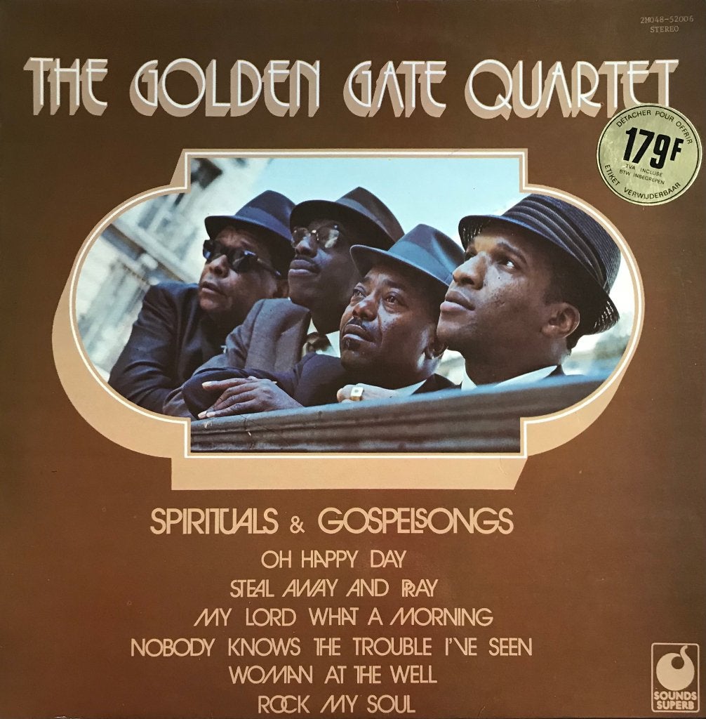 The Golden Gate Quartet - Spirituals & Gospelsongs lp, Ophalen of Verzenden, Zo goed als nieuw, 12 inch, LP
