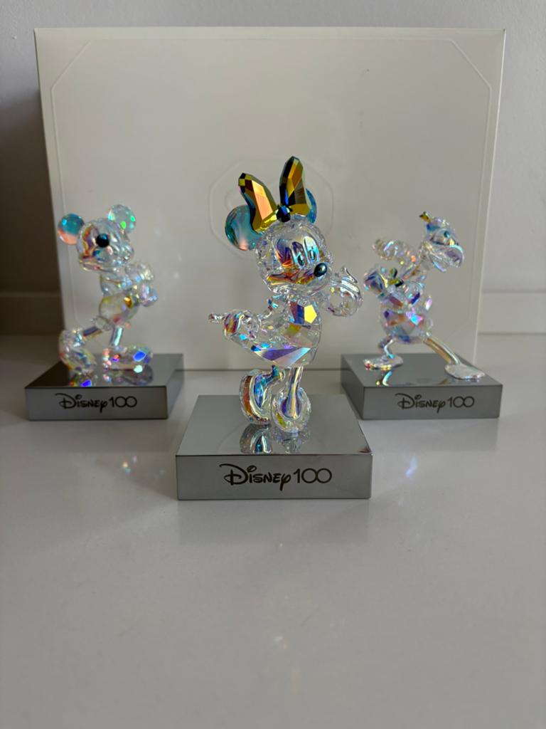 Swarovski disney 100 set limited, Ophalen of Verzenden, Zo goed als nieuw, Figuurtje